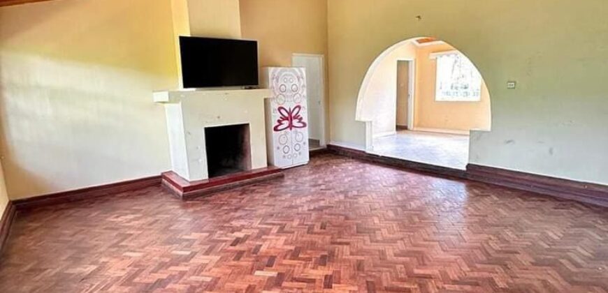 lovely four bedroom bungallow on rent at karen 130k per month