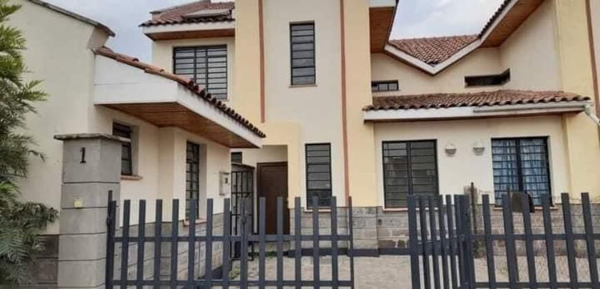 three bedroom masionatte plus dsq on rent at syokimau 45k per month