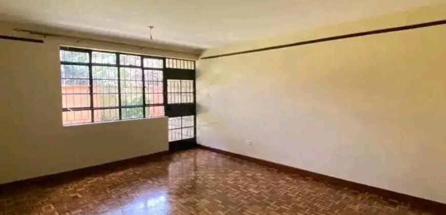 three bedroom apartment for rent at kileleshwa 65k per month