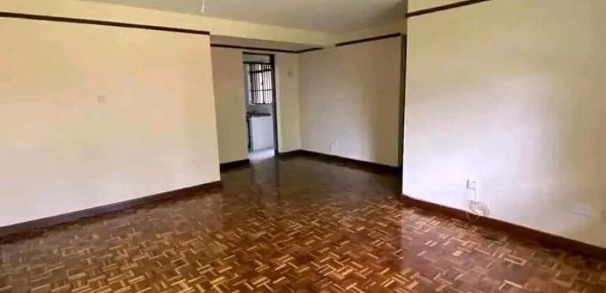 three bedroom apartment for rent at kileleshwa 65k per month