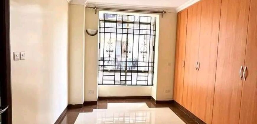 three bedroom apartment for rent at lavington hatheru rd 100k pm