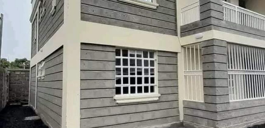 spaciuos three bedroom for rent at syokimau 35k per month