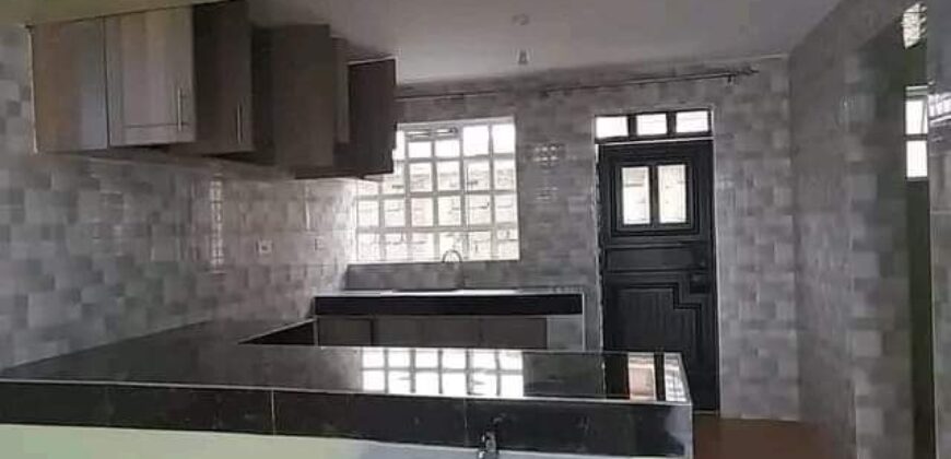 spaciuos three bedroom for rent at syokimau 35k per month