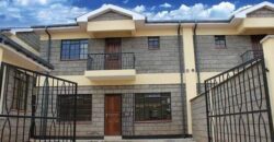 four bedroom plus dsq on rent at syokimau  massionnate 75k per month