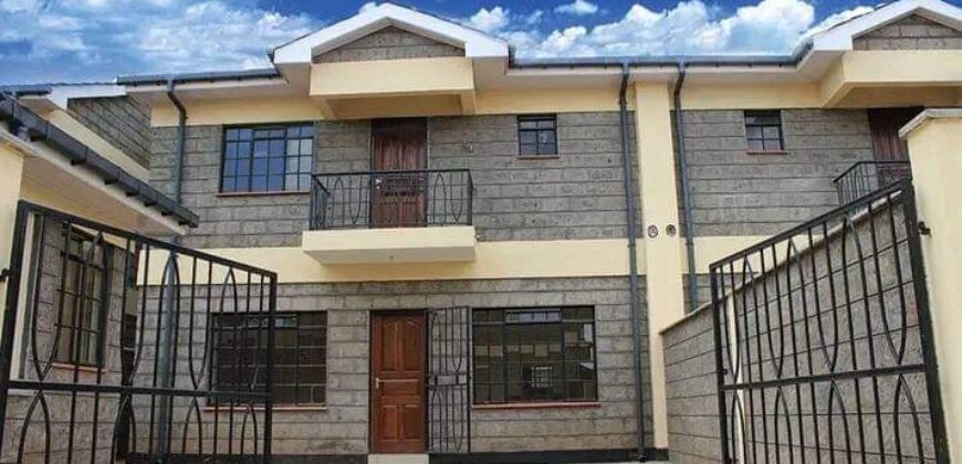 four bedroom plus dsq on rent at syokimau  massionnate 75k per month