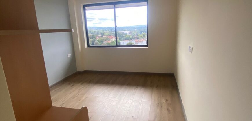 two bedroom apartment for rent at kileleshwa 100k per month on 14th floor