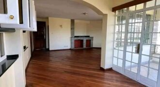 THREE BEDROOM APARTMENT FOR RENT AT KILELESHWA 85K PER MONTH